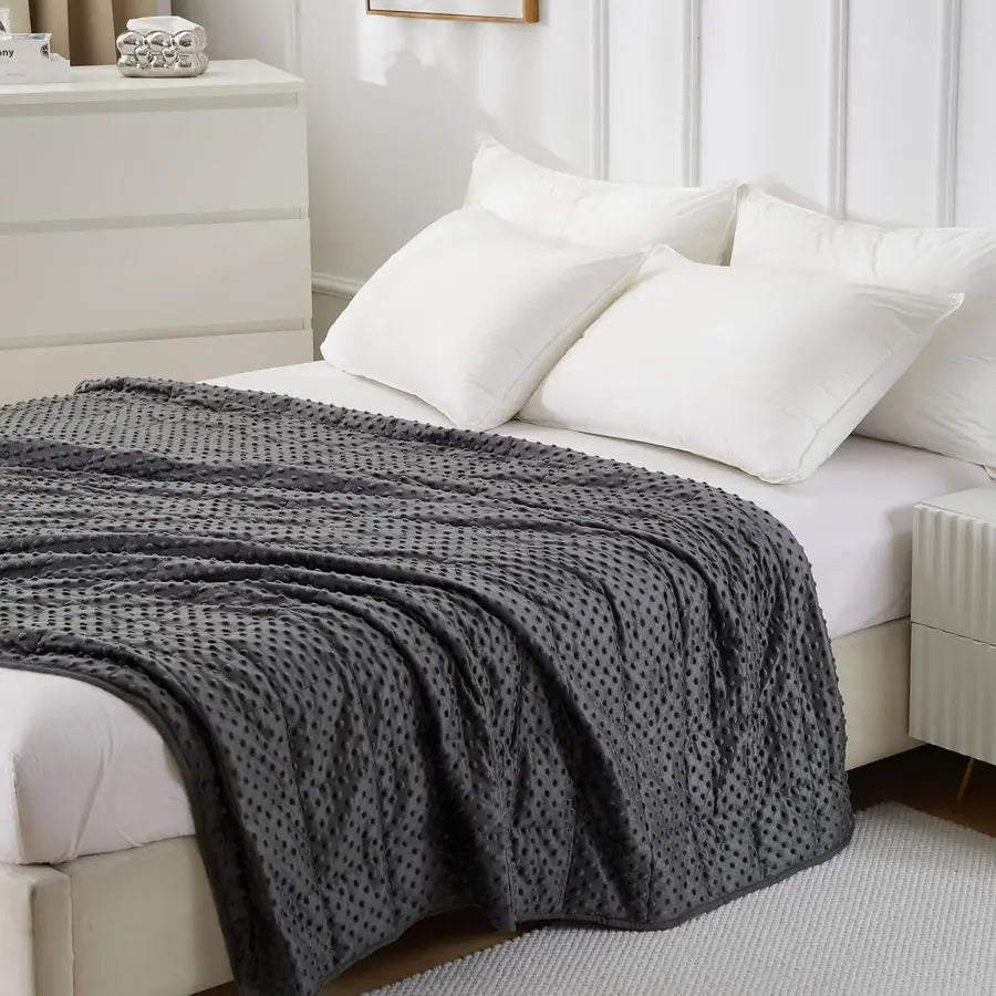 Weighted Blanket 15lb – Glass Beads