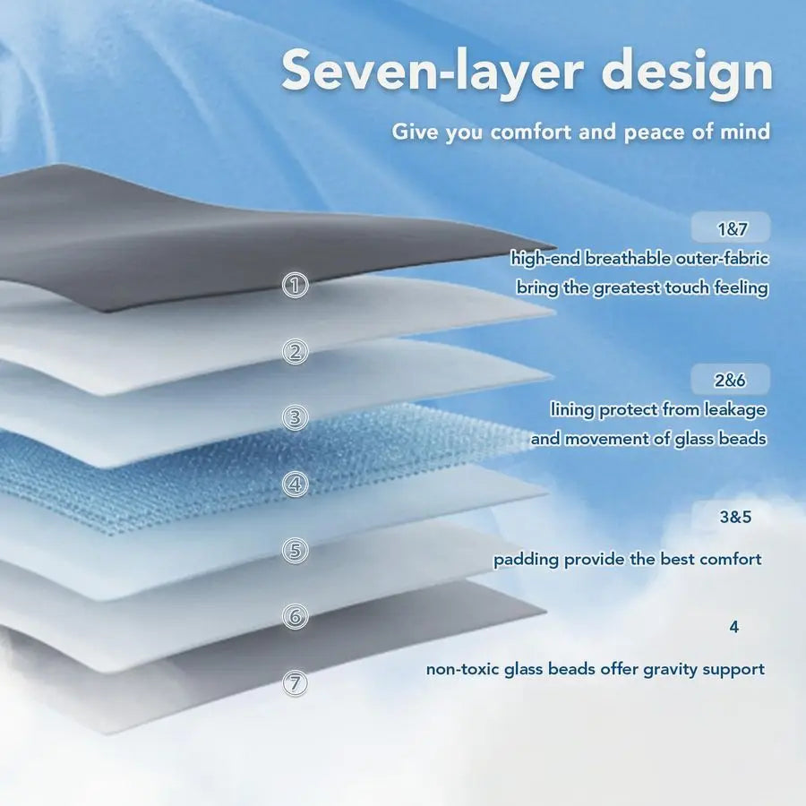 Cooling Weighted Blanket 20lb – Microfiber