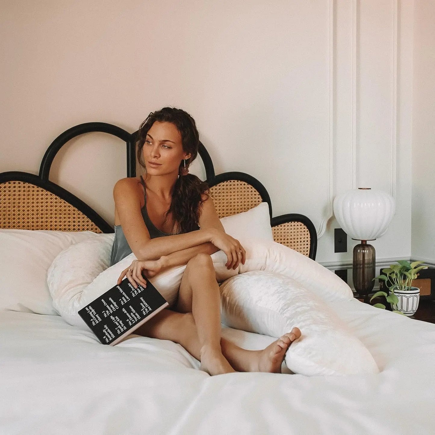 U-Shaped Pregnancy Pillow – Cooling Gel
