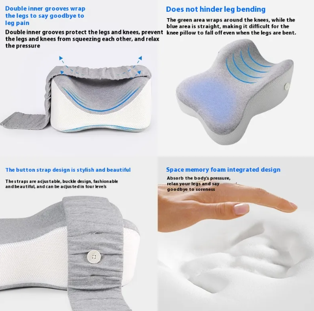 ErgoComfort Memory Foam Pillow