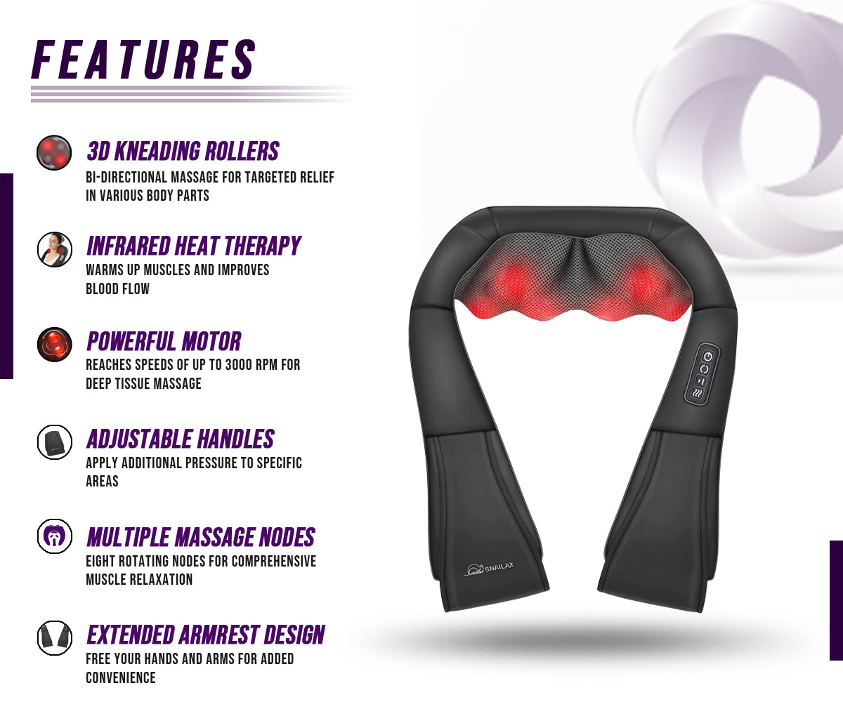 Therapeutic Heated Neck Massager
