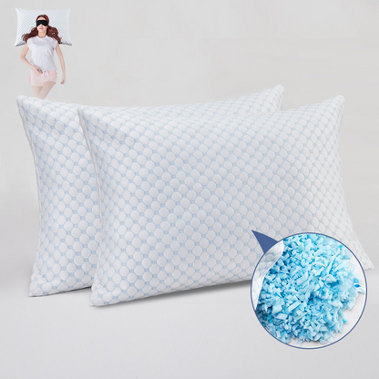 Ergonomic Memory Foam Support Pillow