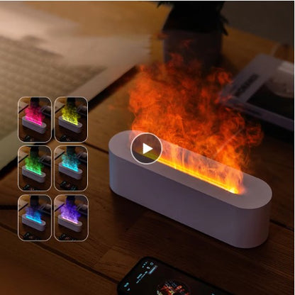 Flame Ambience Aroma Humidifier