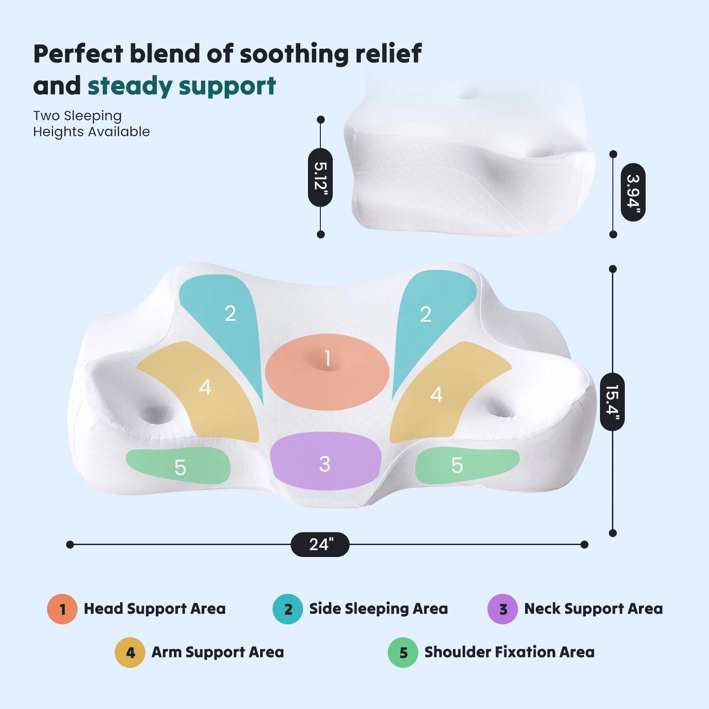 Cervical Neck Pillow
