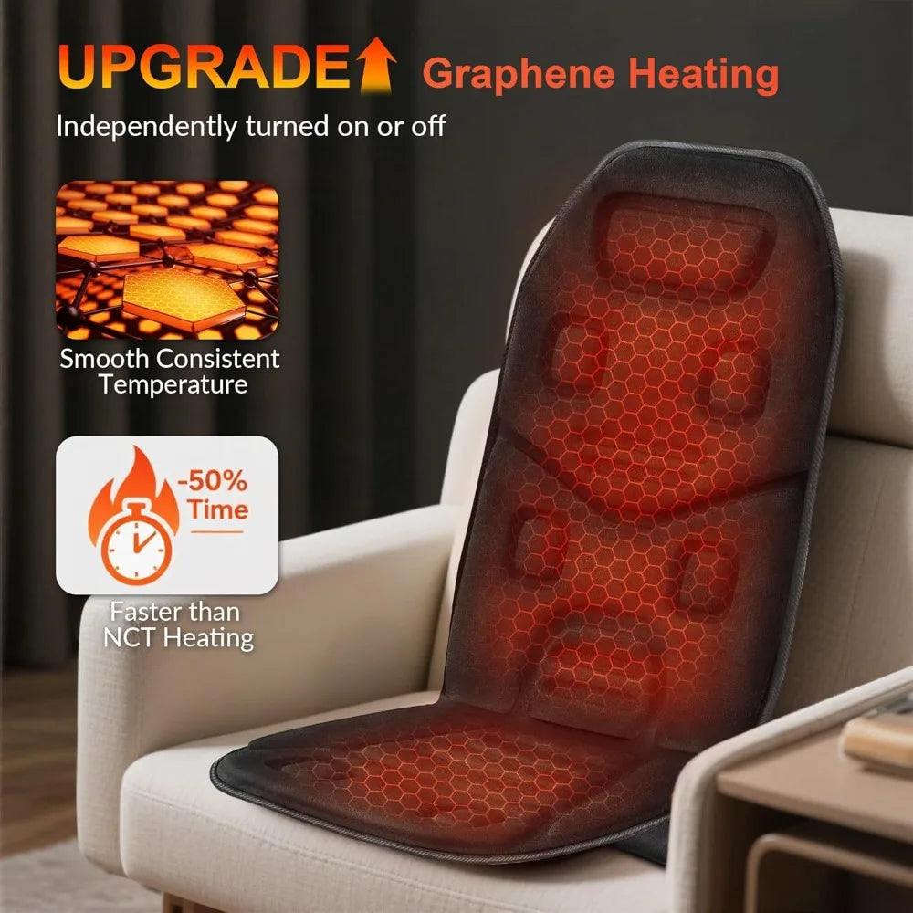 Vibration Back Massage Seat Cushion