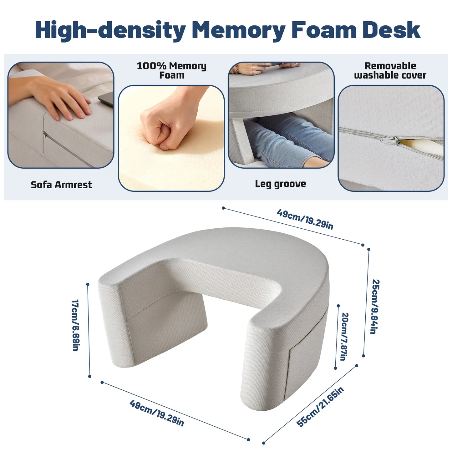 Ergonomic Reading Pillow