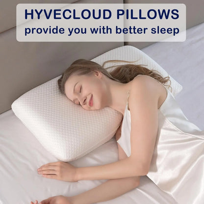 Cooling Memory Foam Pillow Set of 2 – Neck Support