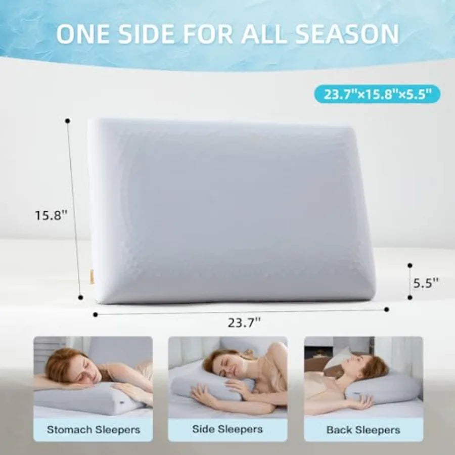 Cooling Gel Memory Foam Pillow