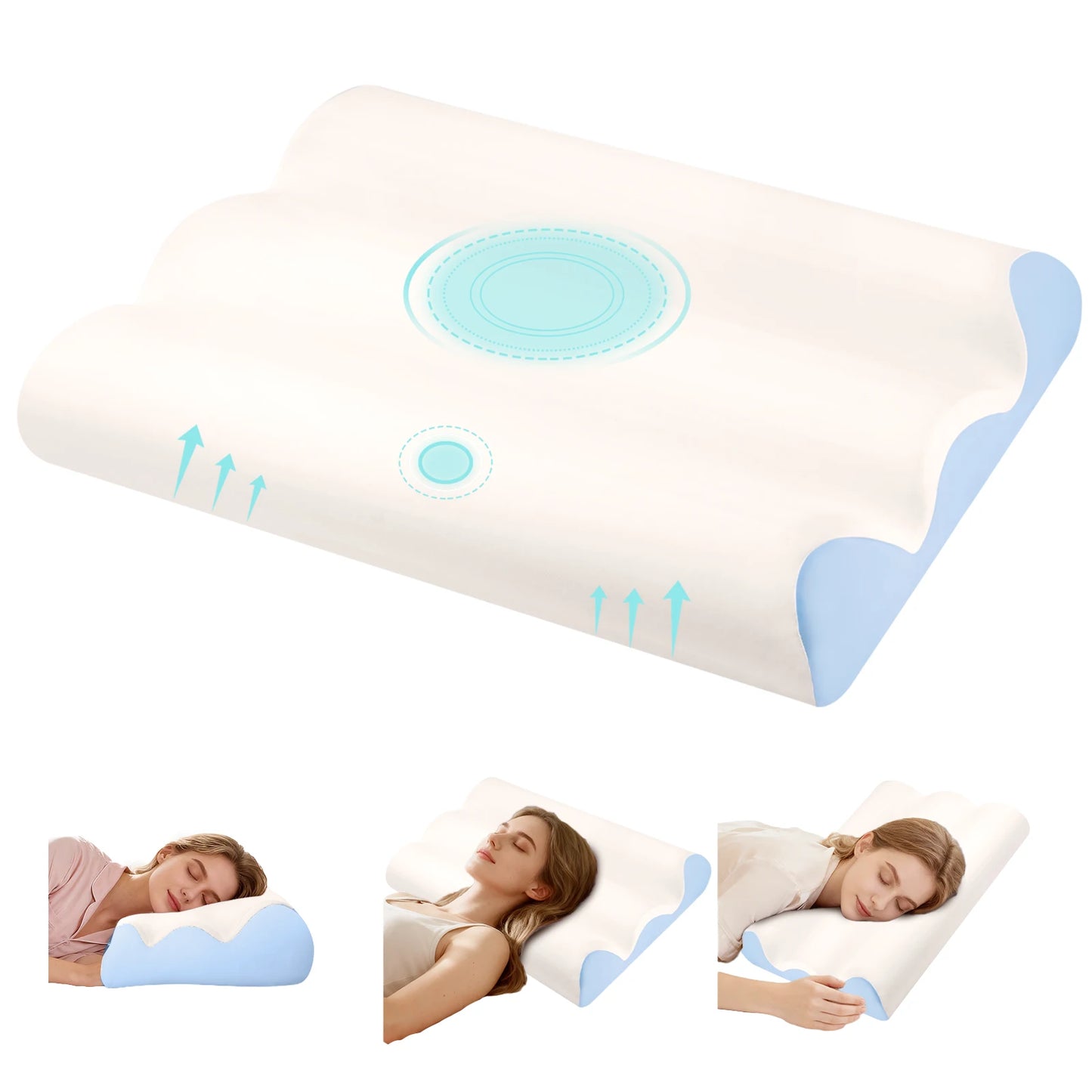Ergonomic Contour Pillow