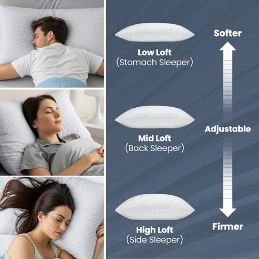 Shredded Memory Foam Pillow
