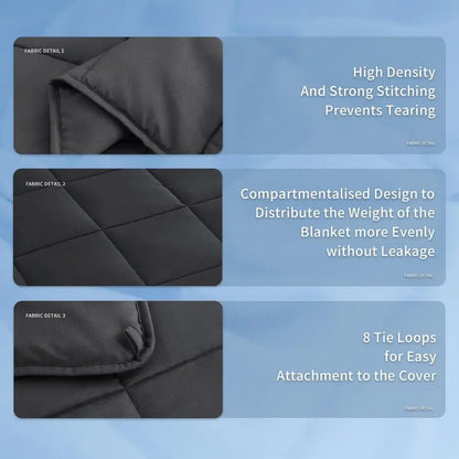 Cooling Weighted Blanket 20lb – Microfiber