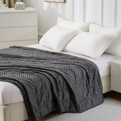 Weighted Blanket 15lb – Glass Beads