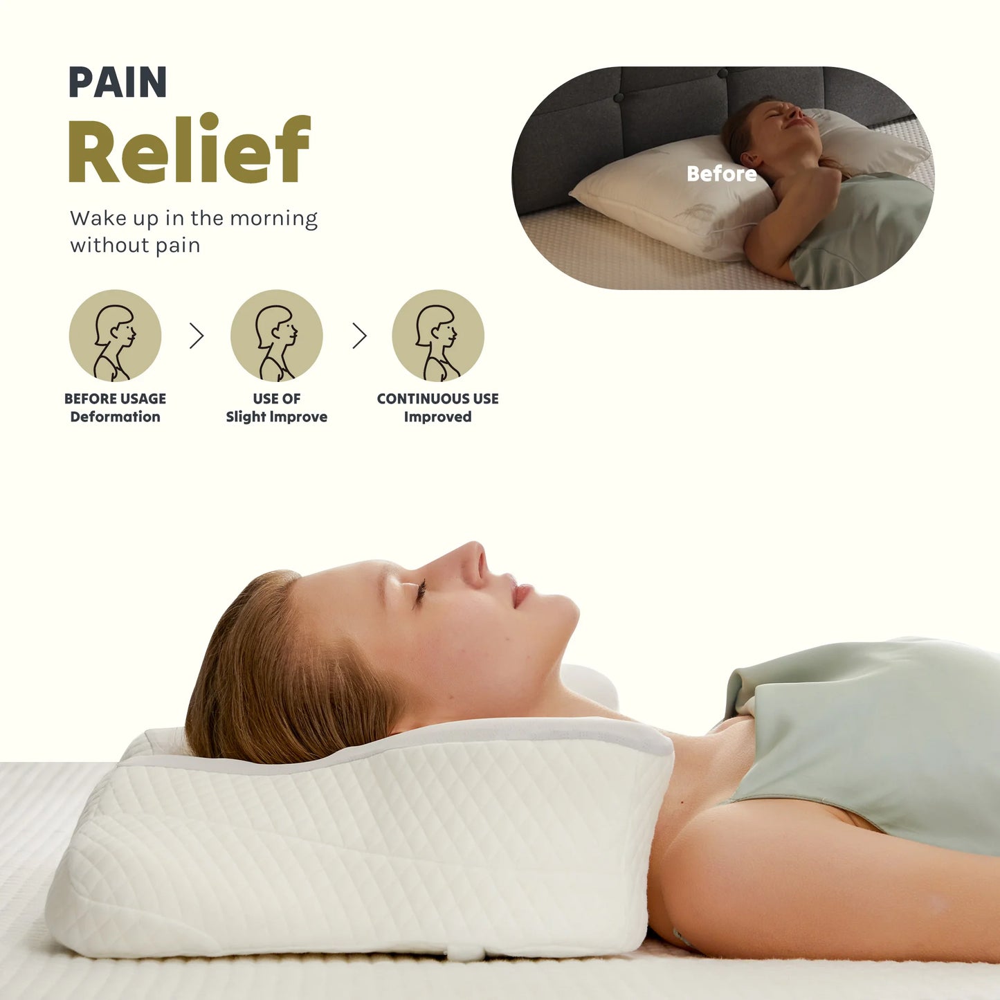 Queen Ergonomic Pillow