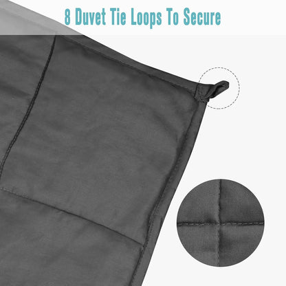 Weighted Blanket 30lb – Aqua