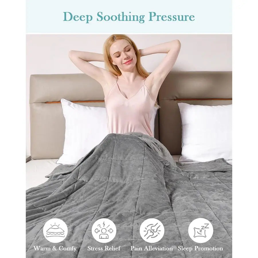 Weighted Blanket 15lb – Twin Size