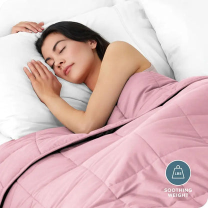 Weighted Blanket 10lb – Pink
