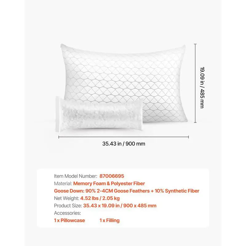 King Memory Foam Pillow