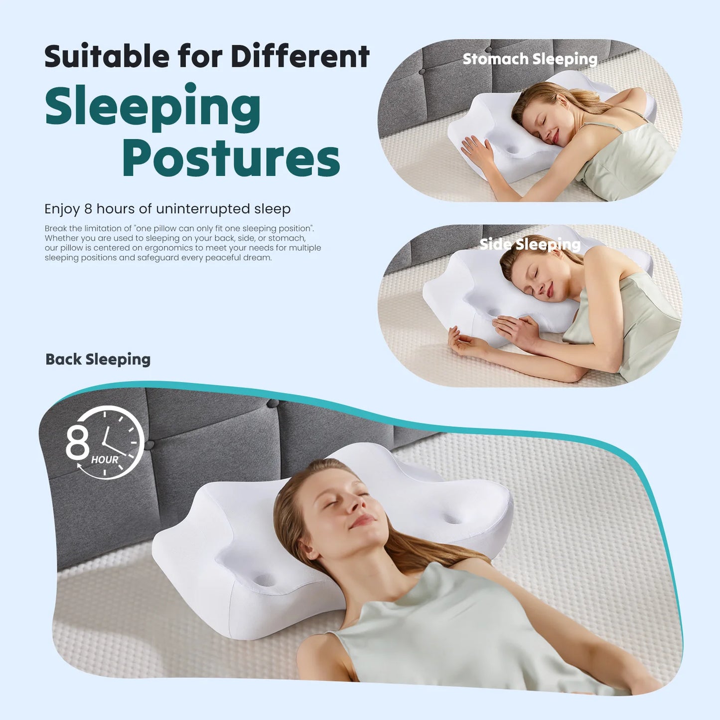 Cervical Neck Pillow