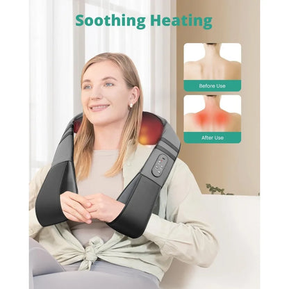 Rechargeable Neck Massager with Heat