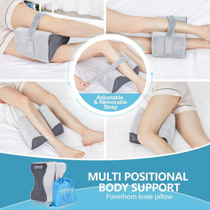 Memory Foam Knee Pillow – Sciatica Relief