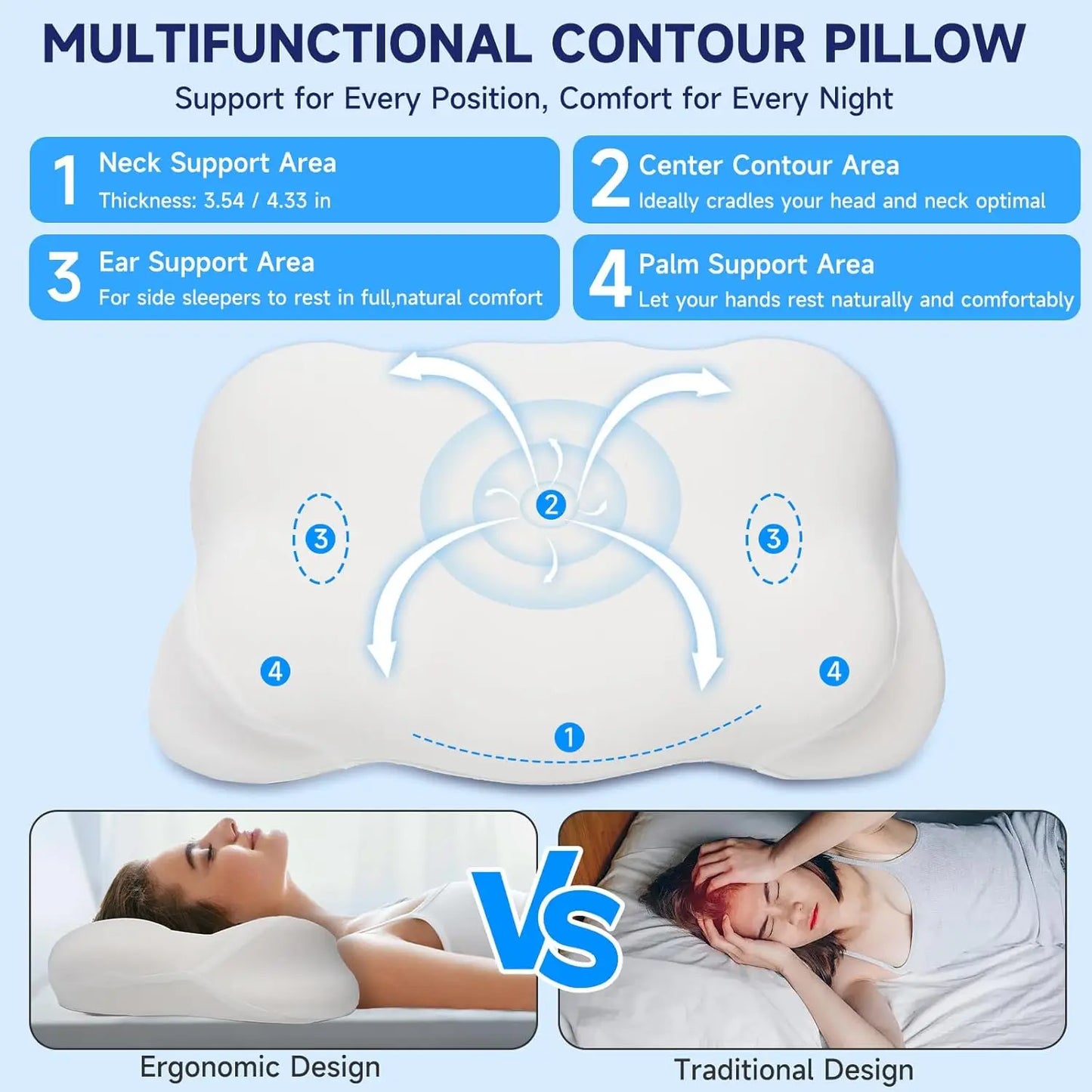 Cloud Memory Foam Pillow