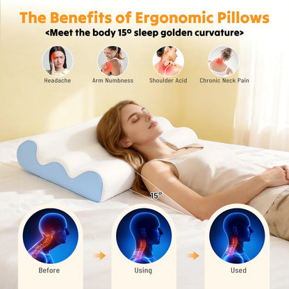 Ergonomic Contour Pillow