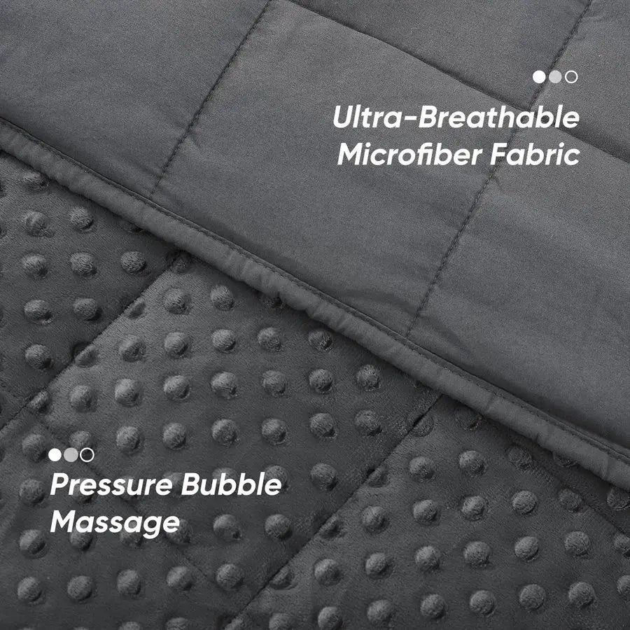 Weighted Blanket 15lb – Glass Beads
