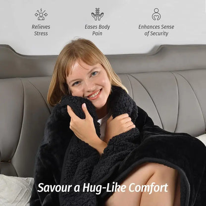 Sherpa Fleece Weighted Blanket 15lb