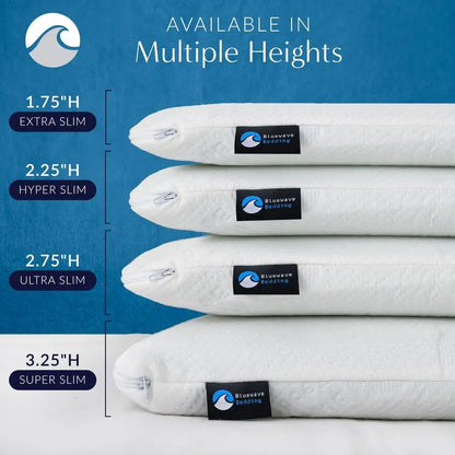Slim Gel Memory Foam Pillow – Cervical Support