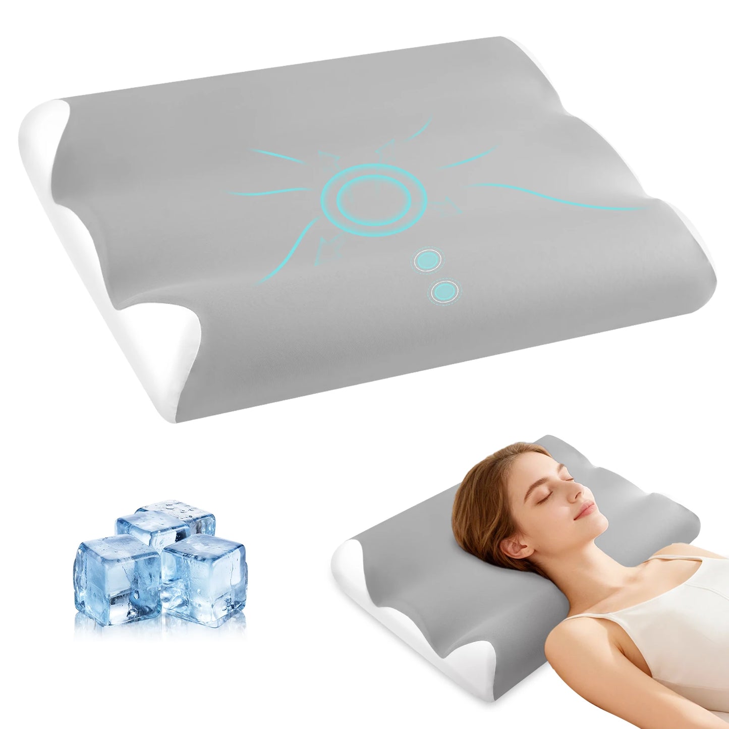 Ergonomic Contour Pillow