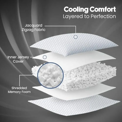 Shredded Memory Foam Pillow