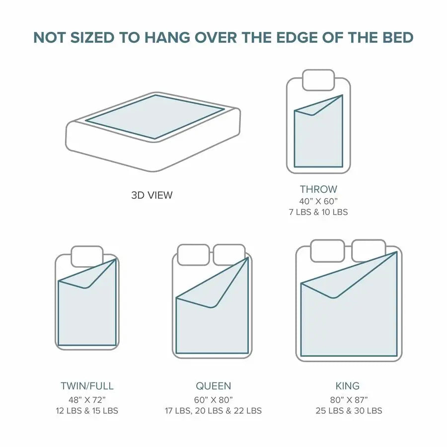 Weighted Blanket 10lb – Pink