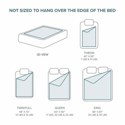 Weighted Blanket 10lb – Pink