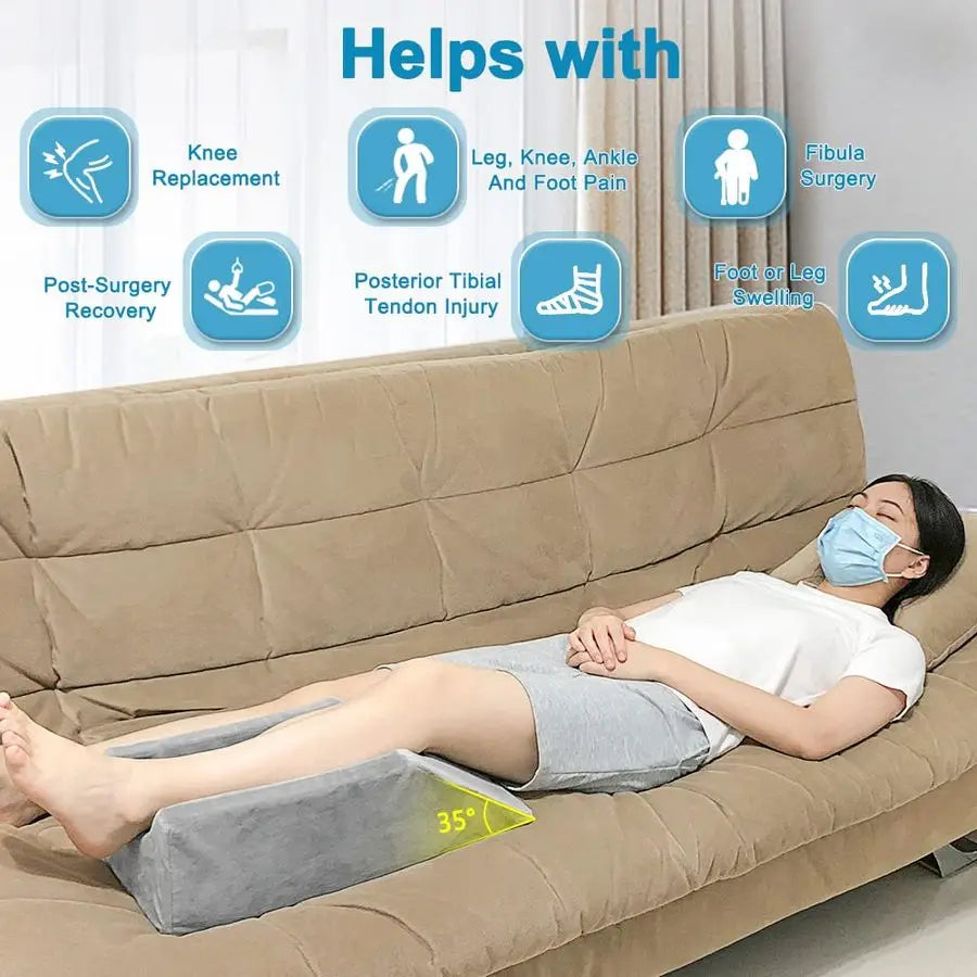 Elevated Knee Wedge Pillow
