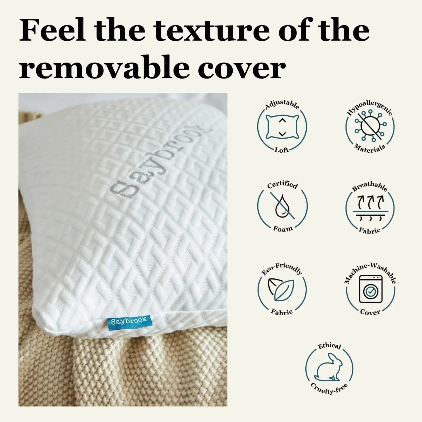 Adjustable Memory Foam Pillow