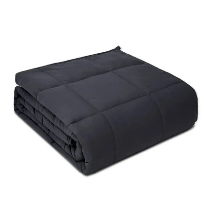 Weighted Blanket 12lb – Dark Grey Queen