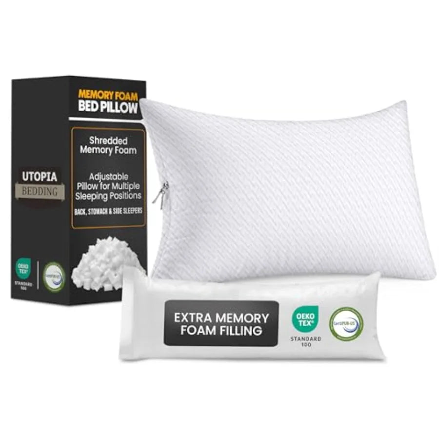 Shredded Memory Foam Pillow