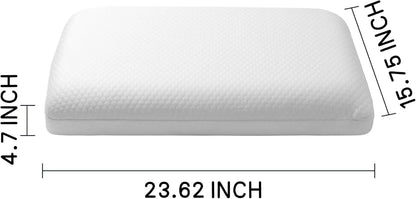 Cooling Memory Foam Pillow Set of 2 – Neck Support