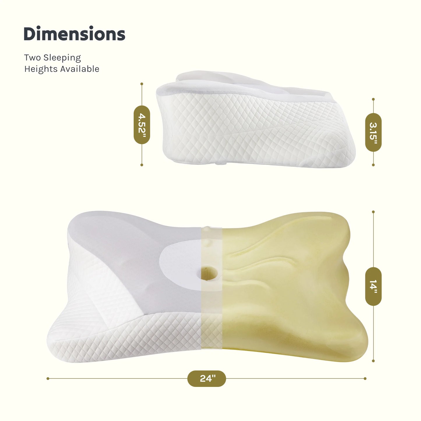 Queen Ergonomic Pillow