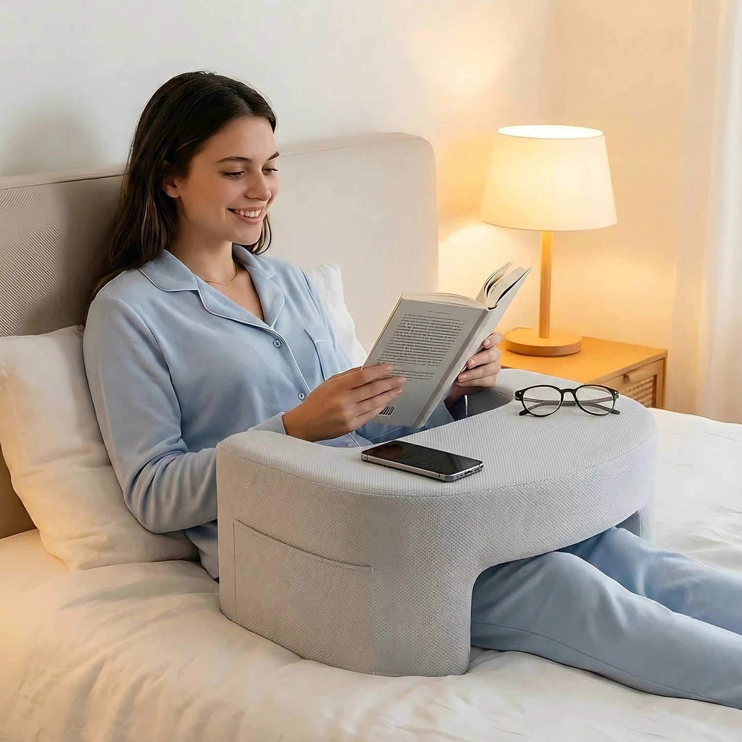 Ergonomic Reading Pillow