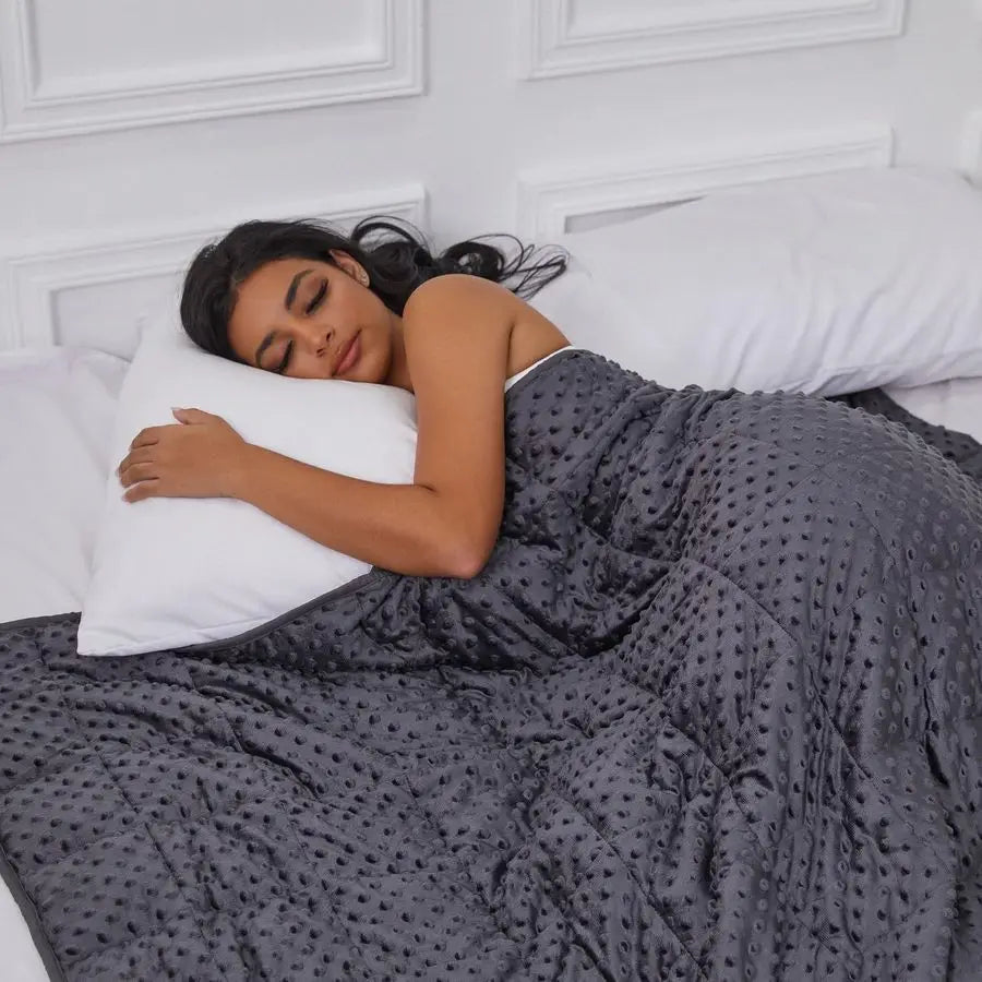 Weighted Blanket 15lb – Glass Beads