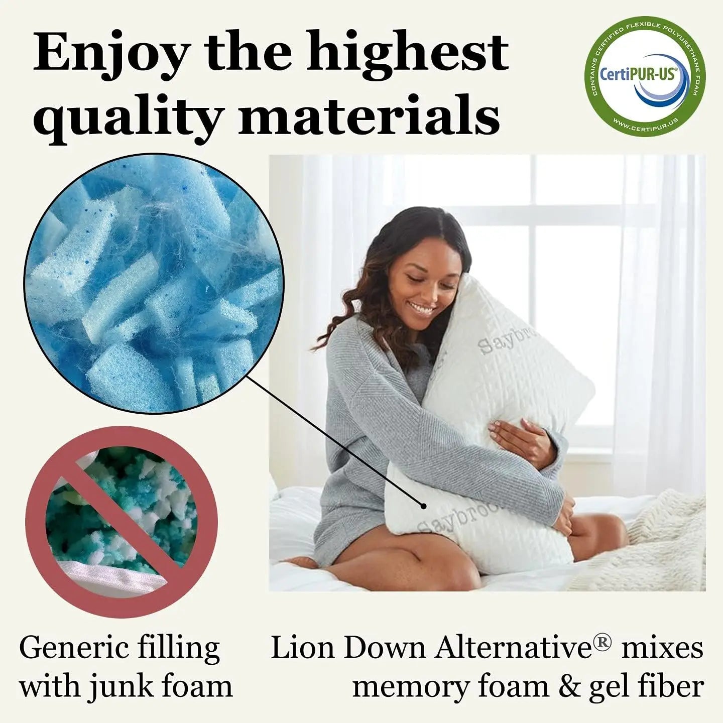 Adjustable Memory Foam Pillow
