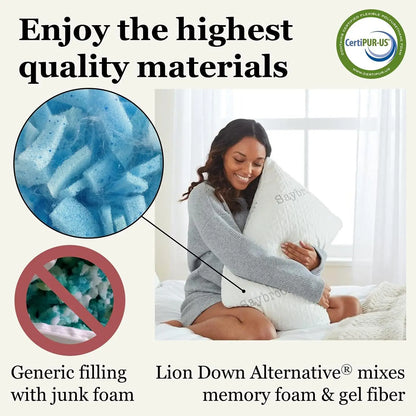 Adjustable Memory Foam Pillow