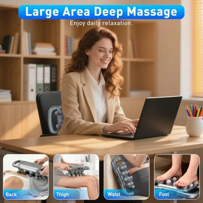 28-Head Deep Tissue Massage Gun Set