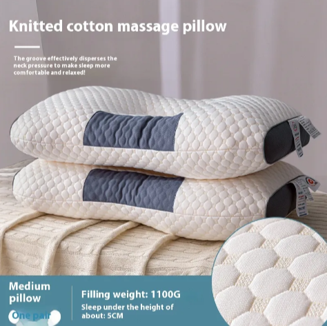 Enhanced Cervical Support Sleep Pillow Pair