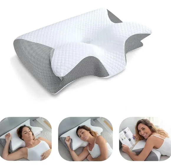 Memory Foam Cervical Neck Pillow