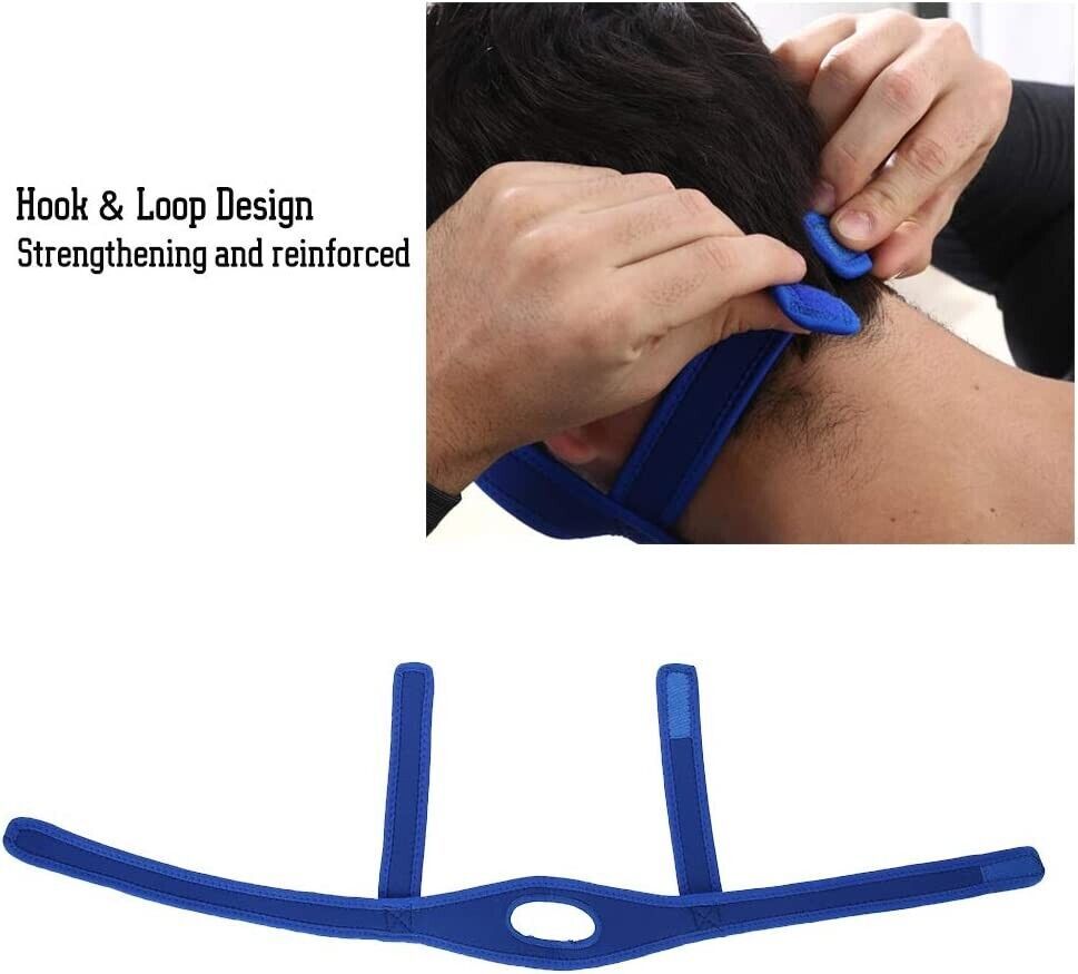 Snore Stop anti-snoring chin strap sleep apnea belt for jaw support and snoreless sleep