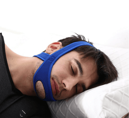Snore Stop anti-snoring chin strap sleep apnea belt jaw support solution